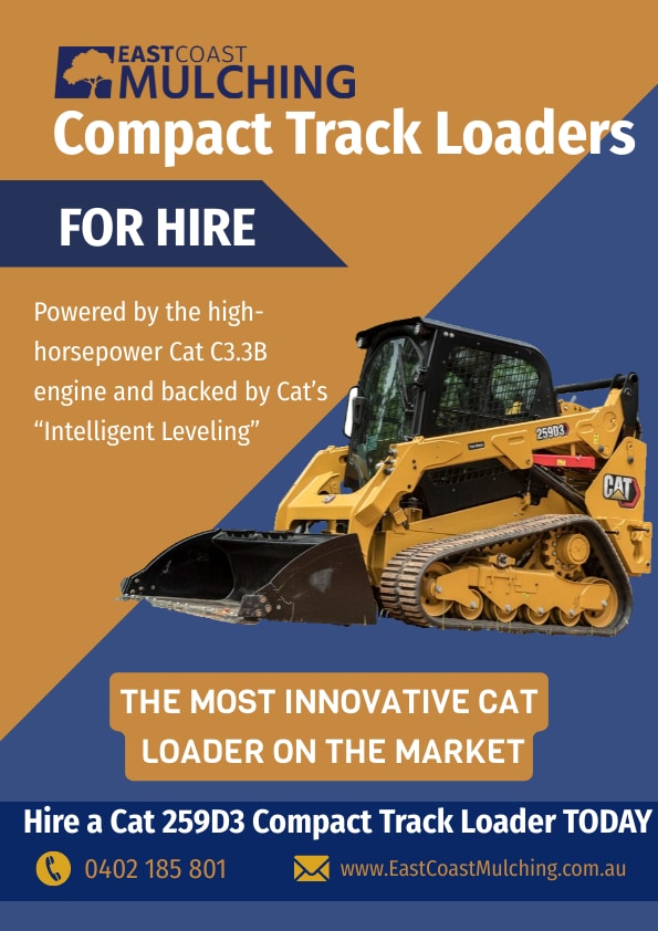 Dry Hire - east coast mulching compact loader